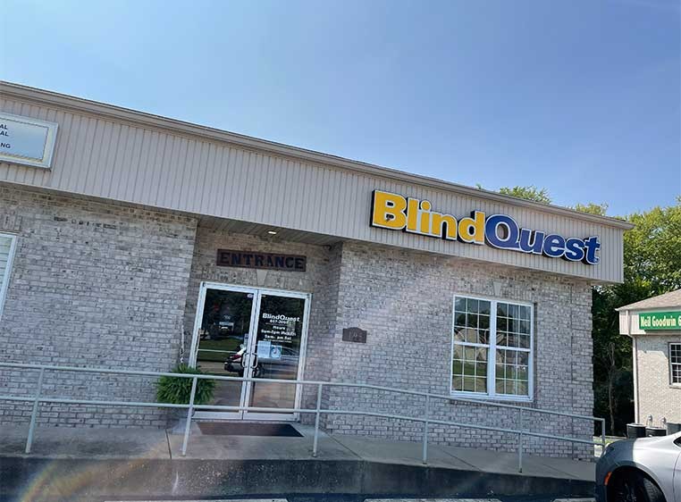 exterior shot of the business